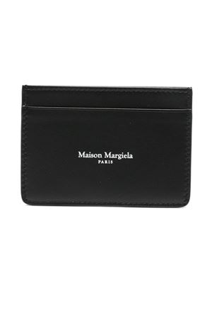 Black leather cardholder MAISON MARGIELA | SA2VX0006P8729H1145